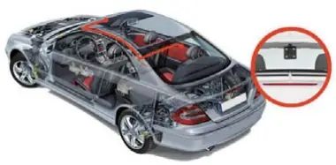 GKU M11 4K 11 Inch Mirror Dash Cam - POTION1