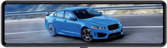 GKU M11 4K 11 Inch Mirror Dash Cam