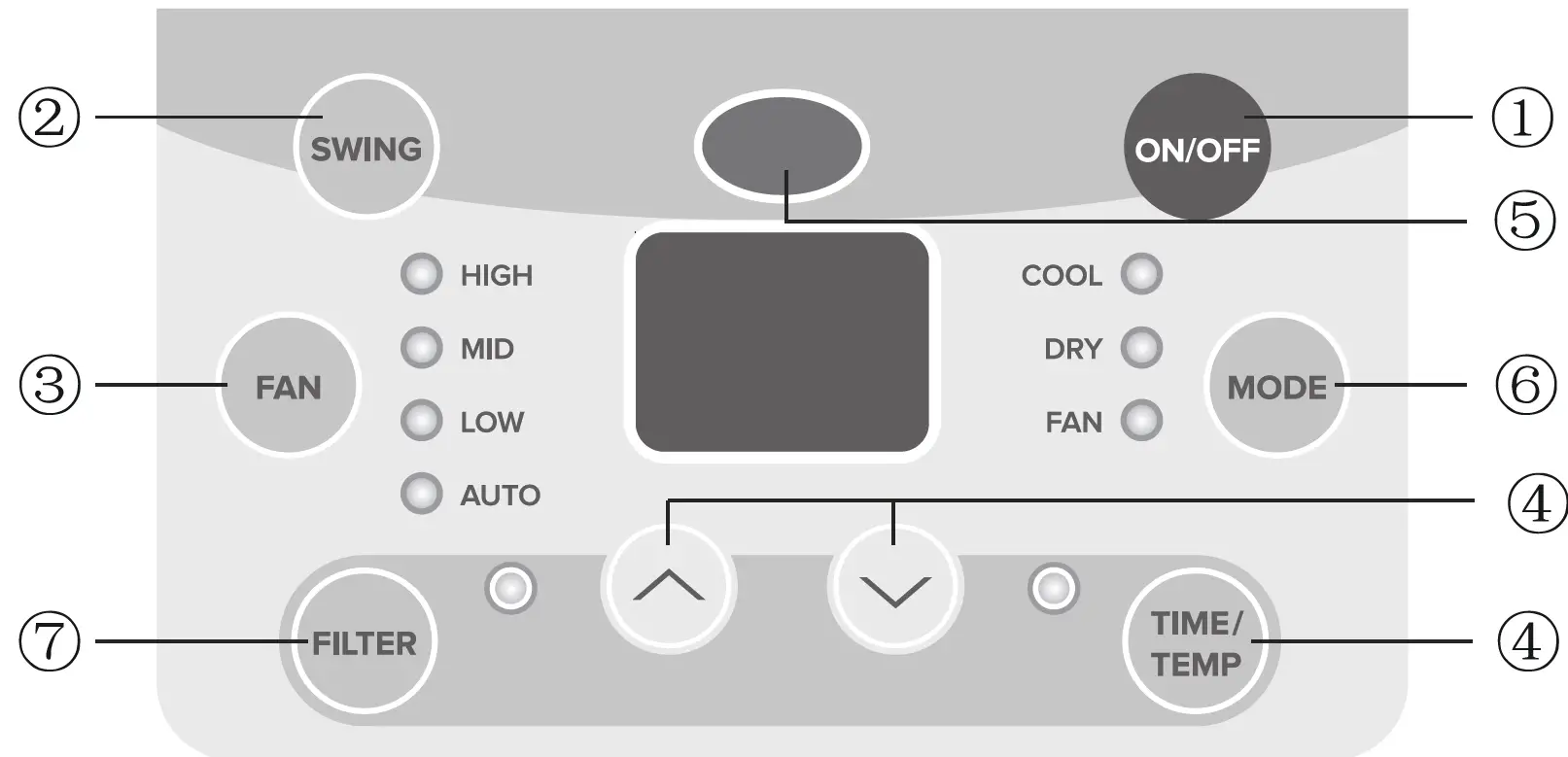 Electrolux EWF073CM5WA Window Type Room Air Conditioner 29