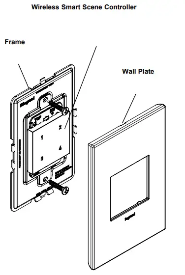 legrand-WZ3ACB40-Wireless-Smart-Scene-Controller-with-Zigbee-3.0-FIG-1