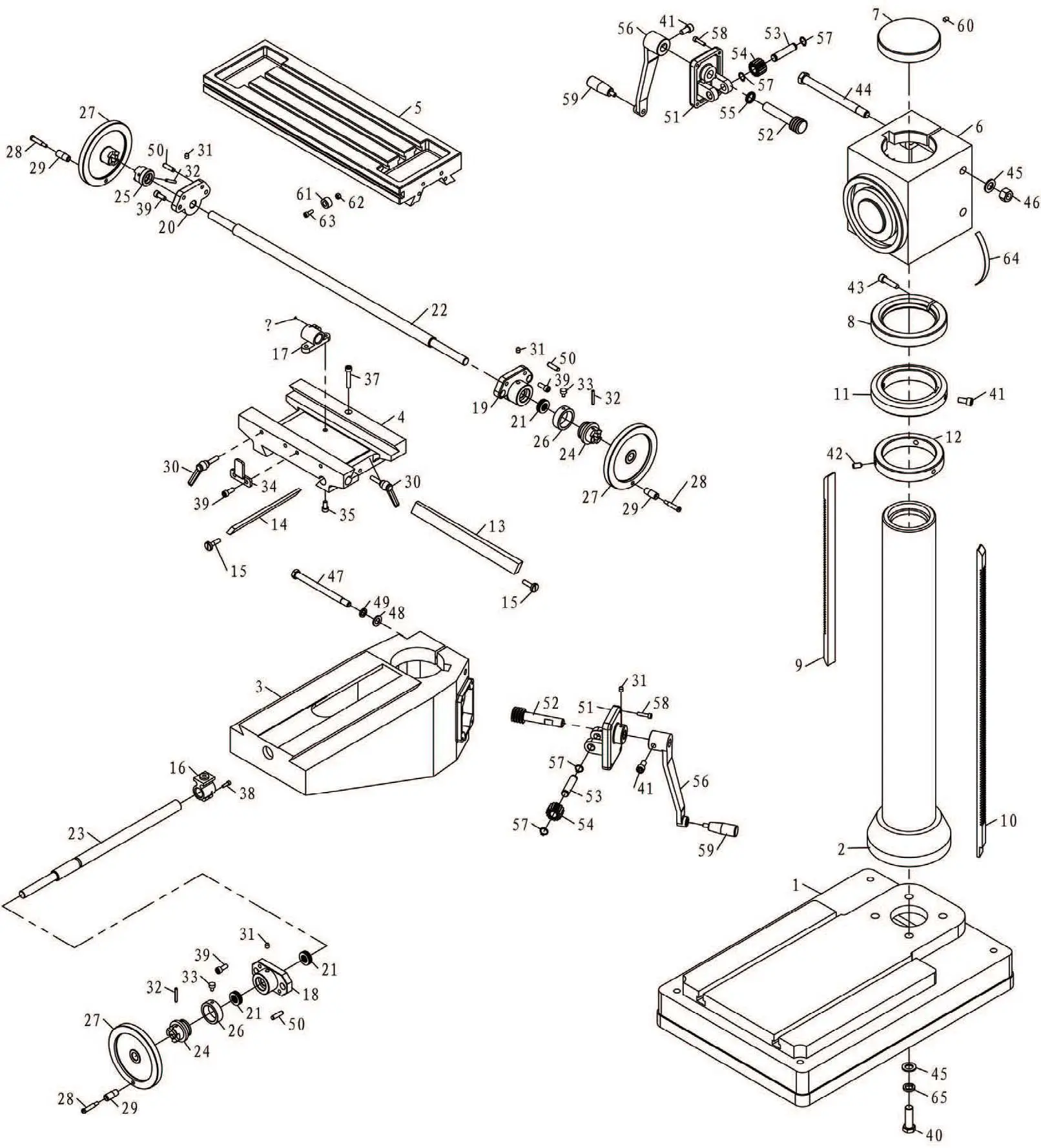 ITM INDUSTRIAL PRODUCTS TGMD400 Geared Head Drill Mill Machine - figure 2