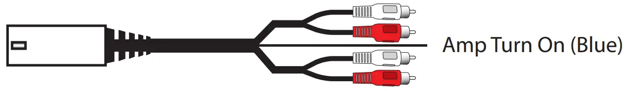 Amplifier Retention Cable