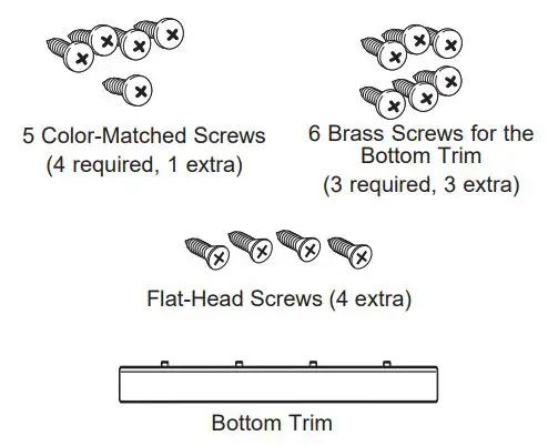 Advantium Built-In Wall Oven Installation Guide - Include Parts