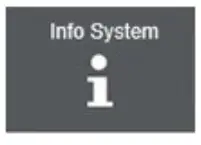 BLUESTAR BIRP30R0 Column Refrigerator and Freezer - Info System