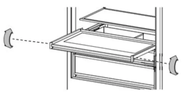 BLUESTAR BIRP30R0 Column Refrigerator and Freezer - Pull Out Tray