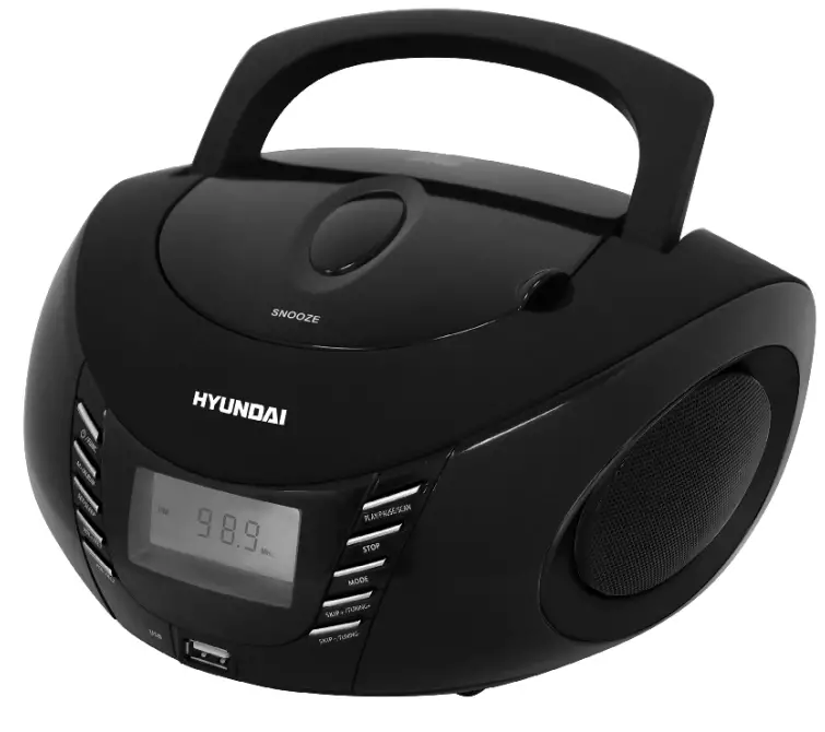 HYUNDAI TRC282DRU3 MP3CD RADIO PORTABLE PLAYER