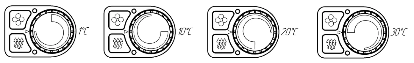Autoterm PU 5 Control Panel for Air Heaters - Fig2