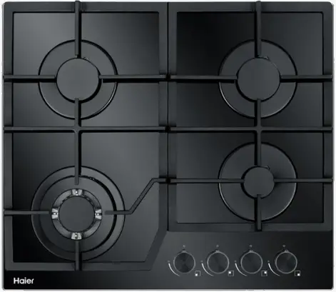 Haier HCG604WFCG3 Gas on Glass Cooktop
