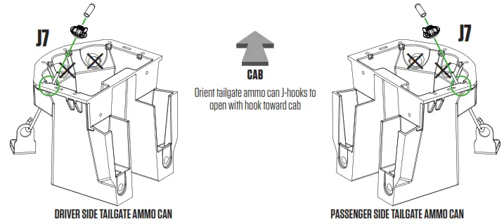 DECKED DG6 Chevy Silverado GMC Sierra Storage System - TAILGATE
