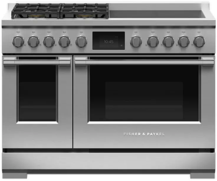FISHER   PAYKEL RHV3-484-L 48-Inch Dual Fuel Range