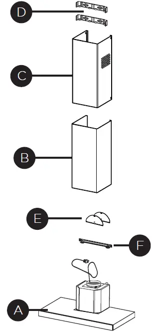 FABER STIL36SSV2 Stilo Wall Mount Range Hood 06