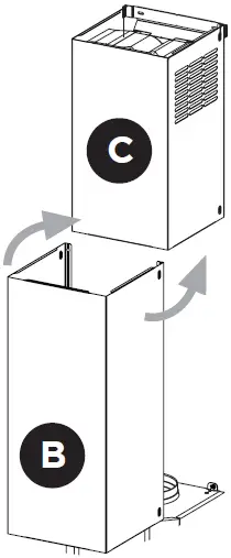 FABER STIL36SSV2 Stilo Wall Mount Range Hood 37