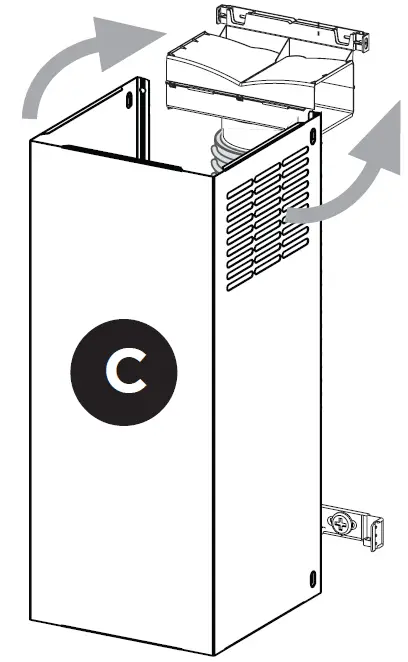 FABER STIL36SSV2 Stilo Wall Mount Range Hood 46