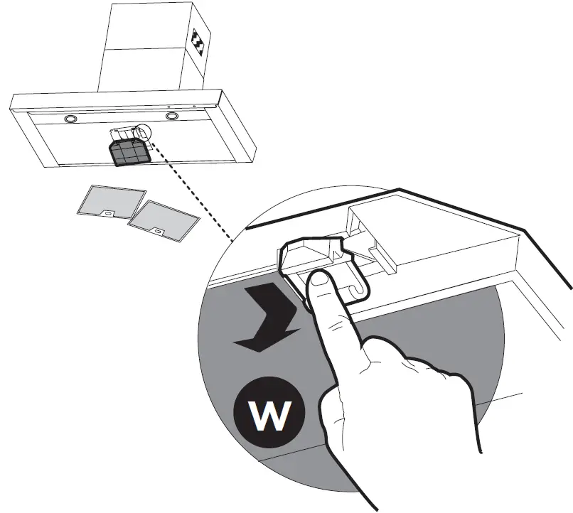 FABER STIL36SSV2 Stilo Wall Mount Range Hood 61