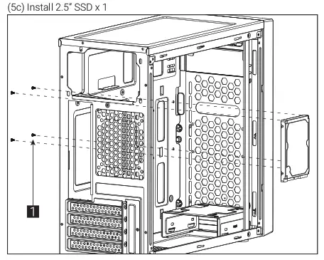 AeroCool CS 108 Mini Tower Case - fig 9