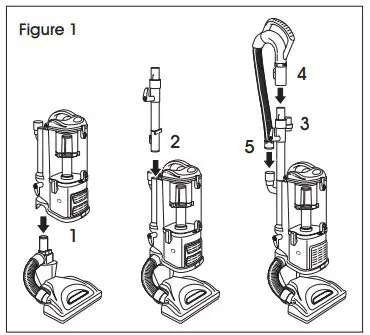 ULINE H-8831 Shark Navigator Lift-Away Vacuum User Guide - Figure 1