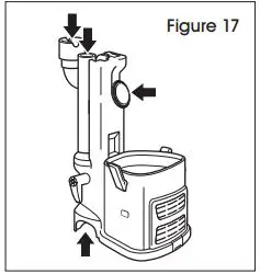 ULINE H-8831 Shark Navigator Lift-Away Vacuum User Guide - Figure 17