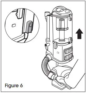 ULINE H-8831 Shark Navigator Lift-Away Vacuum User Guide - Figure 6