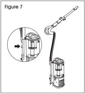 ULINE H-8831 Shark Navigator Lift-Away Vacuum User Guide - Figure 7