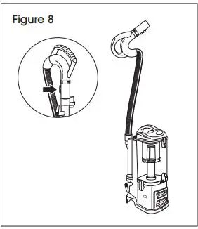 ULINE H-8831 Shark Navigator Lift-Away Vacuum User Guide - Figure 8