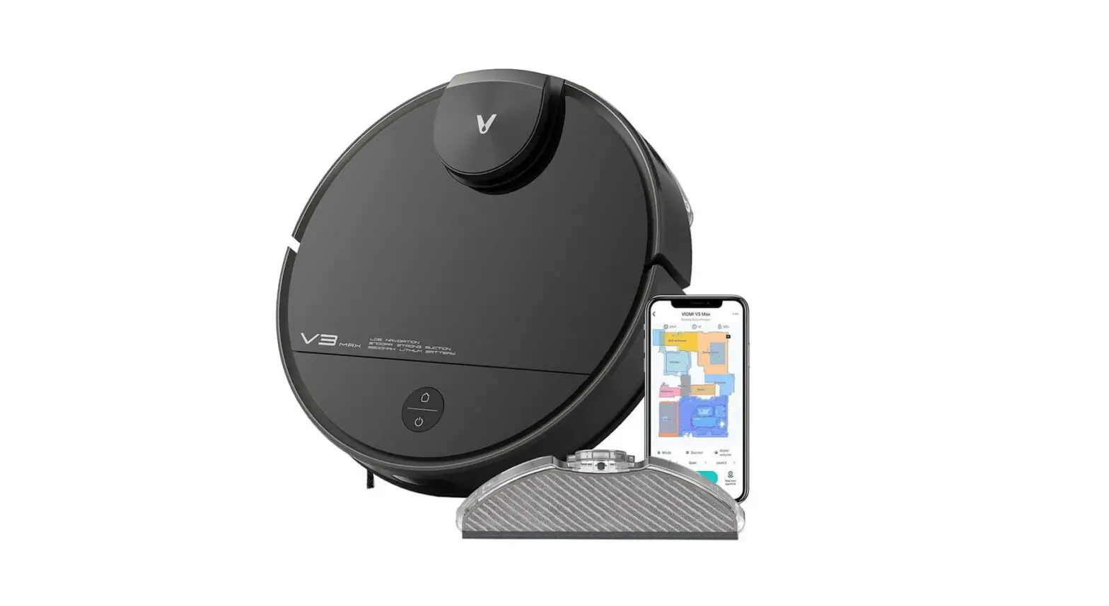 Viomi V-rvclm27b V3 Max Robot Vacuum And Mop User Manual