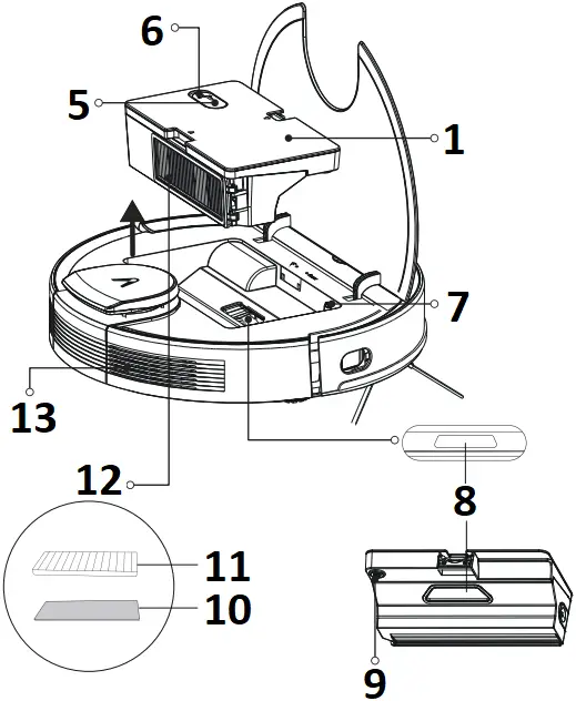 V-RVCLM27B V3 - Machine & Compartment 2a