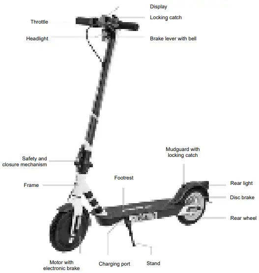 aprilia E SR1 Electric Scooter - FIG 8
