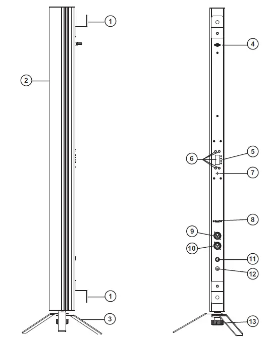 eurolite AKKU PT-100-32 Pixel DMX Tube-1