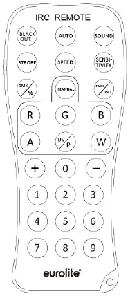 eurolite AKKU PT-100-32 Pixel DMX Tube-6