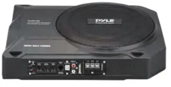PYLE PLBX10A 10 Inch 900 Watts Low-Profile Active Amplified Car Audio Subwoofer System - 6