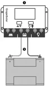 Connect the bare wire