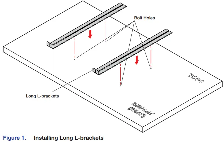 Extron SMK V SB 33 Series 82-100 VESA Mounting Kit-fig2