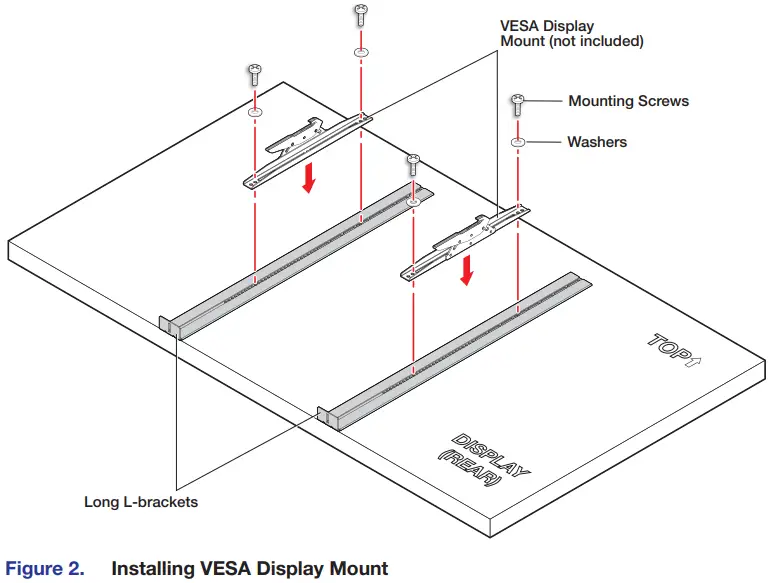 Extron SMK V SB 33 Series 82-100 VESA Mounting Kit-fig3