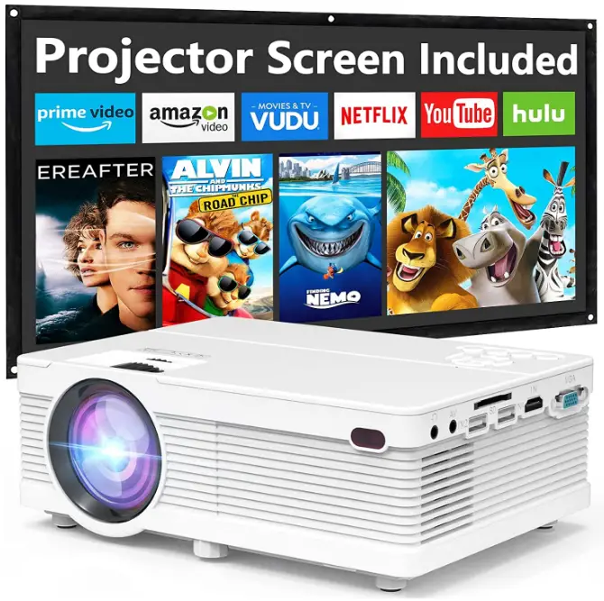 DRJ-QK02-Home-Theater -Portable-Projector