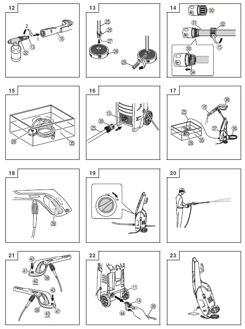 HiKOKI AW 130 High Pressure Washer 2