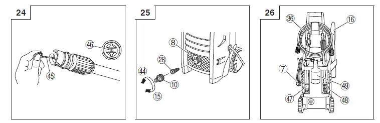 HiKOKI AW 130 High Pressure Washer 3