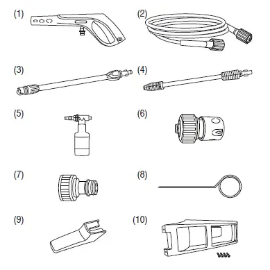 HiKOKI AW 130 High Pressure Washer 4