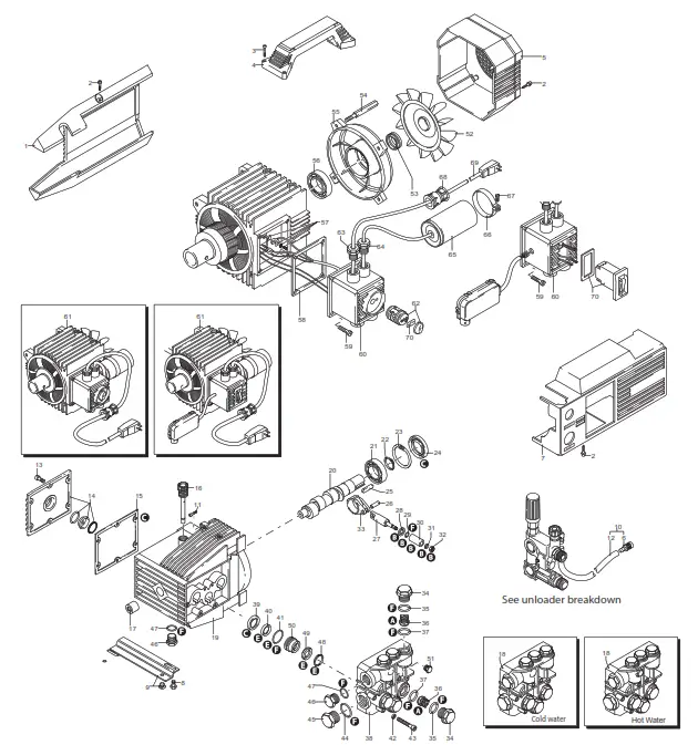 SPEKTRUM AR620 Electric Pressure Washer - AR630TSS-HOT