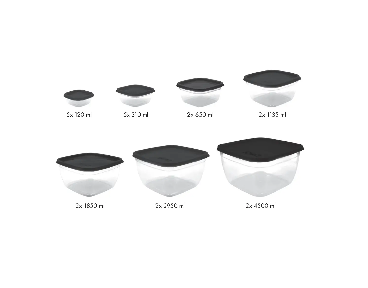 Shaq B425165 Food Storage Containers User Manual