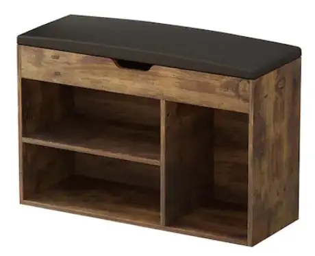 FUFU-GAGA-KF200166-02 21.2-Inch-H x-31.4-Inch-W-8-Pair-Shoes-Brown-Wood-Shoe-Storage-Bench-product