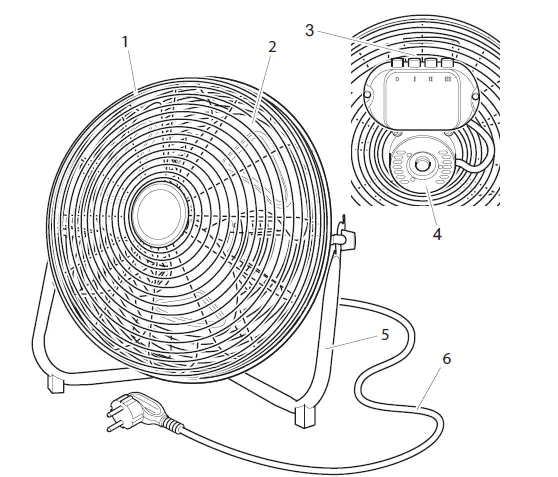 bESTRON-DFA40Z-Retro-floor-fan-01