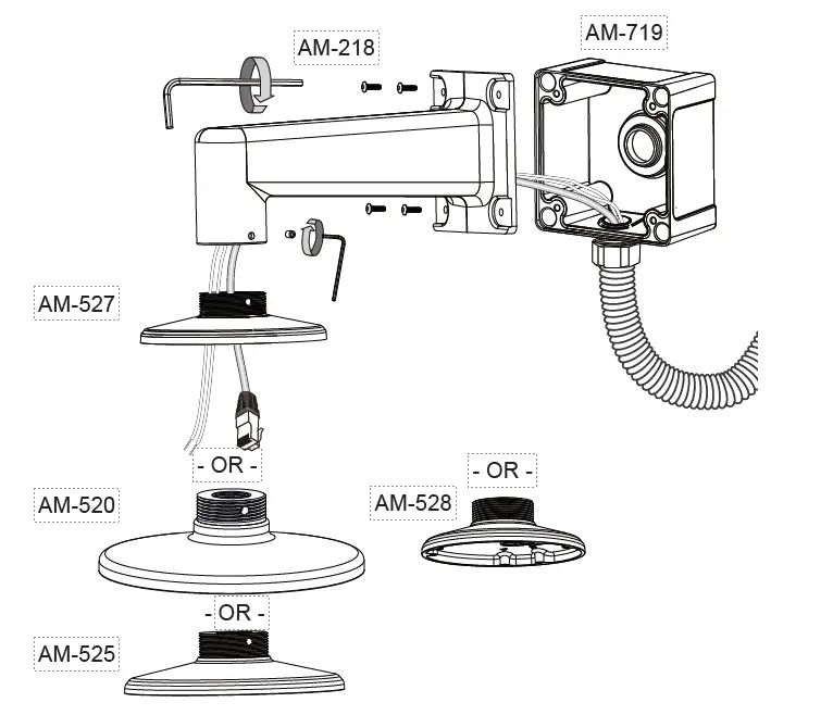 VIVOTEK-AM-218-Wall-Mount-Bracket-fig-6