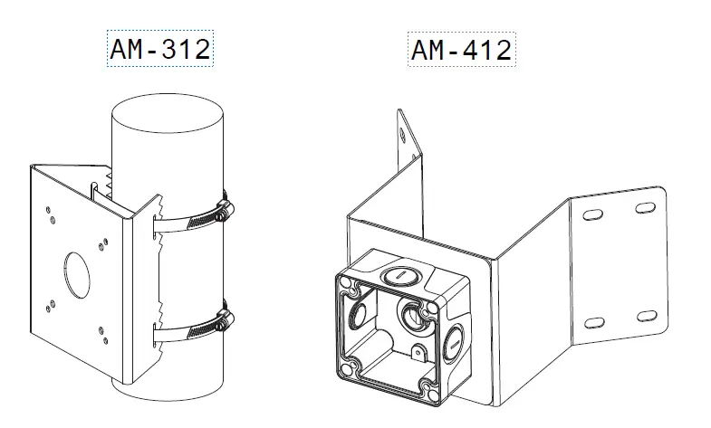 VIVOTEK-AM-218-Wall-Mount-Bracket-fig-8