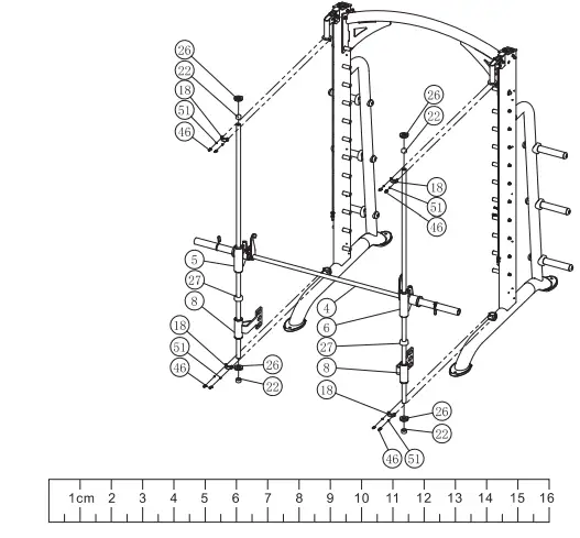 SPIRIT-SP-4222-Fitness-Smith-Machine-FIG-6
