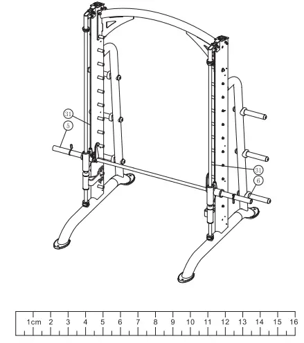 SPIRIT-SP-4222-Fitness-Smith-Machine-FIG-7