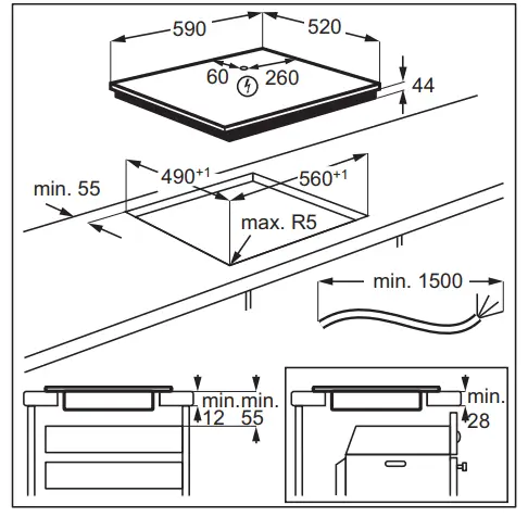 AEG-IKE6444-FB-Induction-Hob-fig-3