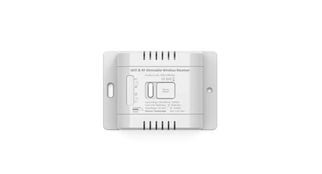 Kinetic Cul 40040 Wall Switch Dimmer Receivers User Manual
