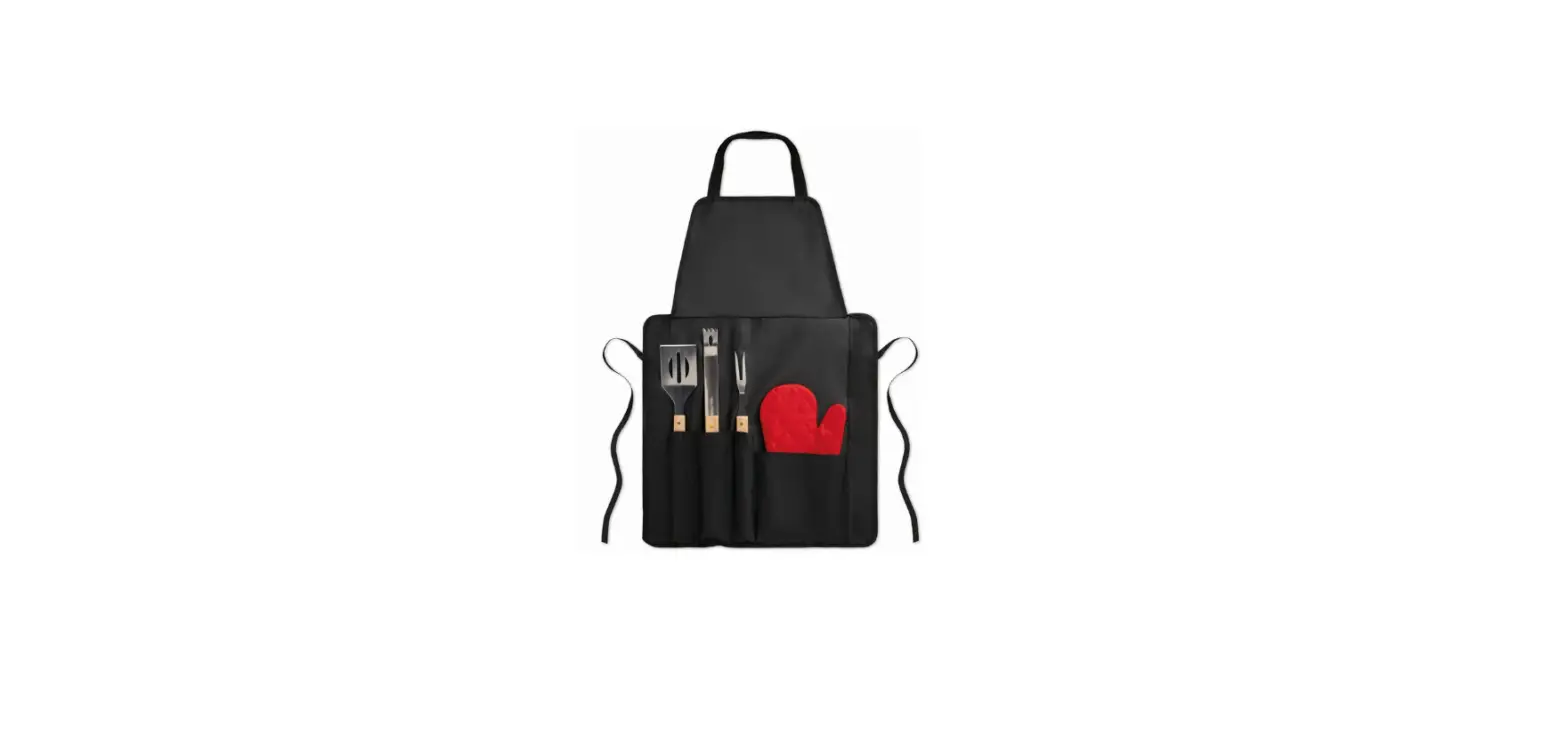 Mob Kc6388 Bbq Apron With Bbq Tools User Manual