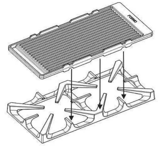 FORNO FFSGS618730 30 Inch Professional Freestanding Dual Fuel Range - fig21