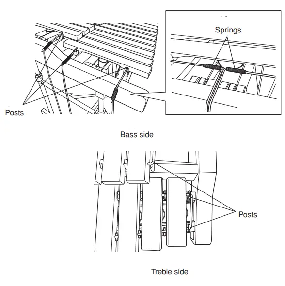 YAMAHA YX500R YX500F Concert XYLOPHONE - fig 7